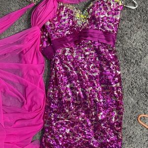 Custom made, one of a kind, pageant dress